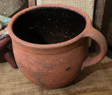Early Hearth Cooking Pennsylvania Redware Pot