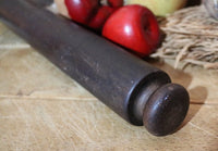 Late 19th Century Carved Rolling Pin Great Patina