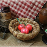 Pennsylvania Rye Basket with Stone Cherries