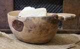 Early Carved Scoop Lye Soap Gathering
