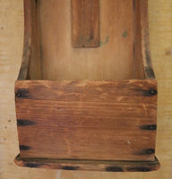 Scrub Scouring Box 19th Century Wall Version Original Surface