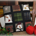 Cozy Snowman Pillow Handcrafted Winter Fun