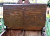Spice Box 18th Century Whale Tail Crest