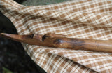 Antique Pennsylvania Hand Carved Tasting Spoon Bird Finial Unique