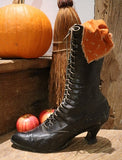 Victorian Lace Up Witches Boots