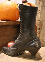 Victorian Lace Up Witches Boots