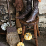 Witches Boots Two Toned Victorian Lace Up Transitional